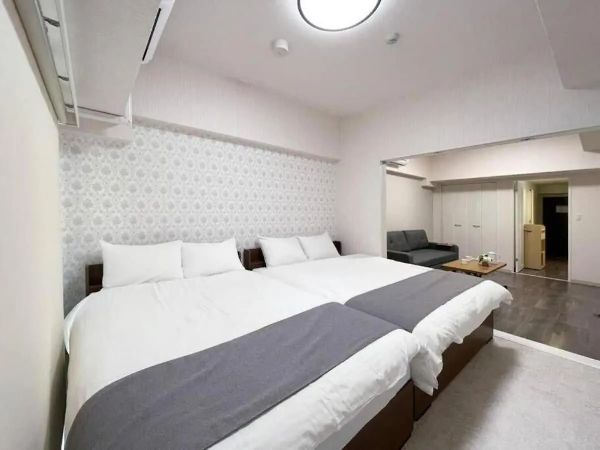Apartment Casaen - Cozy 1Br Apt Near Hondori District For 6 Ppl Hiroshima